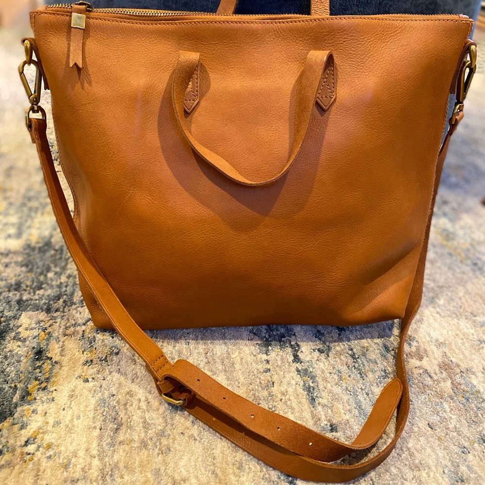 Madewell Original Ziptop Transport Satchel